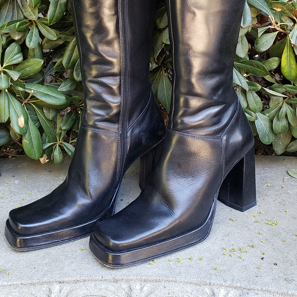 Charles David knee high boots